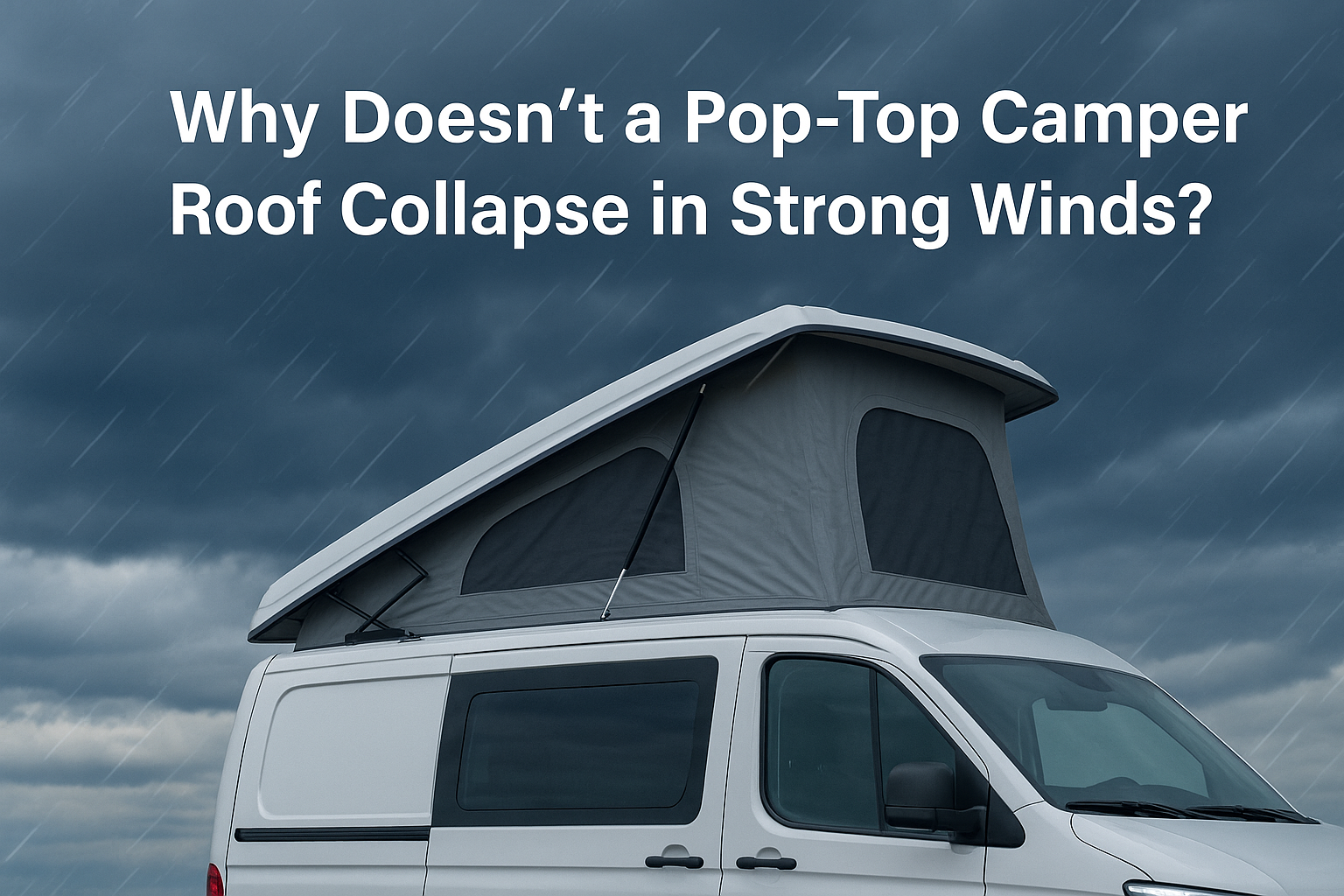 Why Doesn’t a Pop-Top Camper Roof Collapse in Strong Winds?